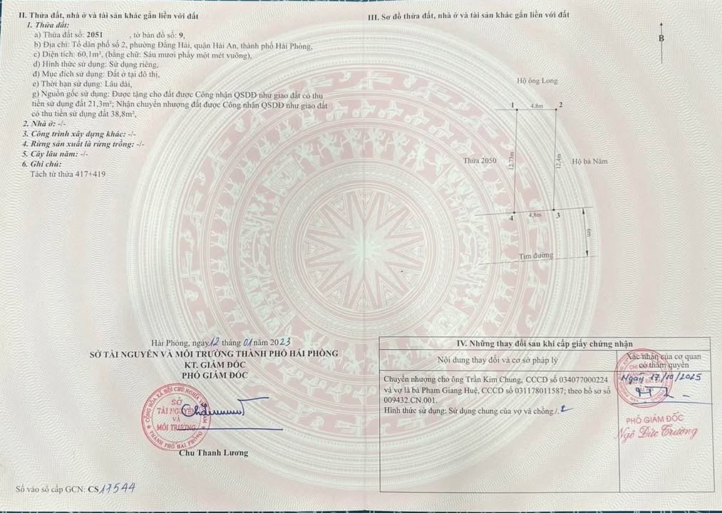 Đất nền Đường Dứa, Đằng Hải, Hải An 60m² giá 4.1 tỷ - Vị trí thuận lợi, giao thông dễ dàng!