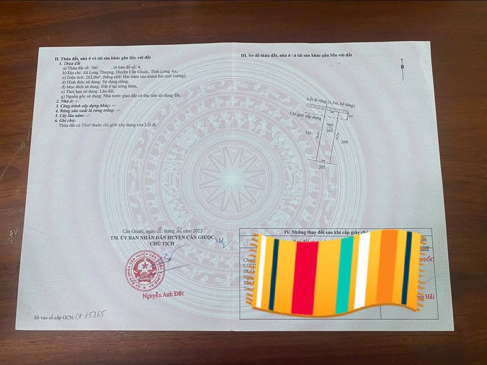 Nhà vườn tại Long Thượng, Cần Giuộc 262m² giá 3.5 tỷ - Đón chủ nhân mới ngay!