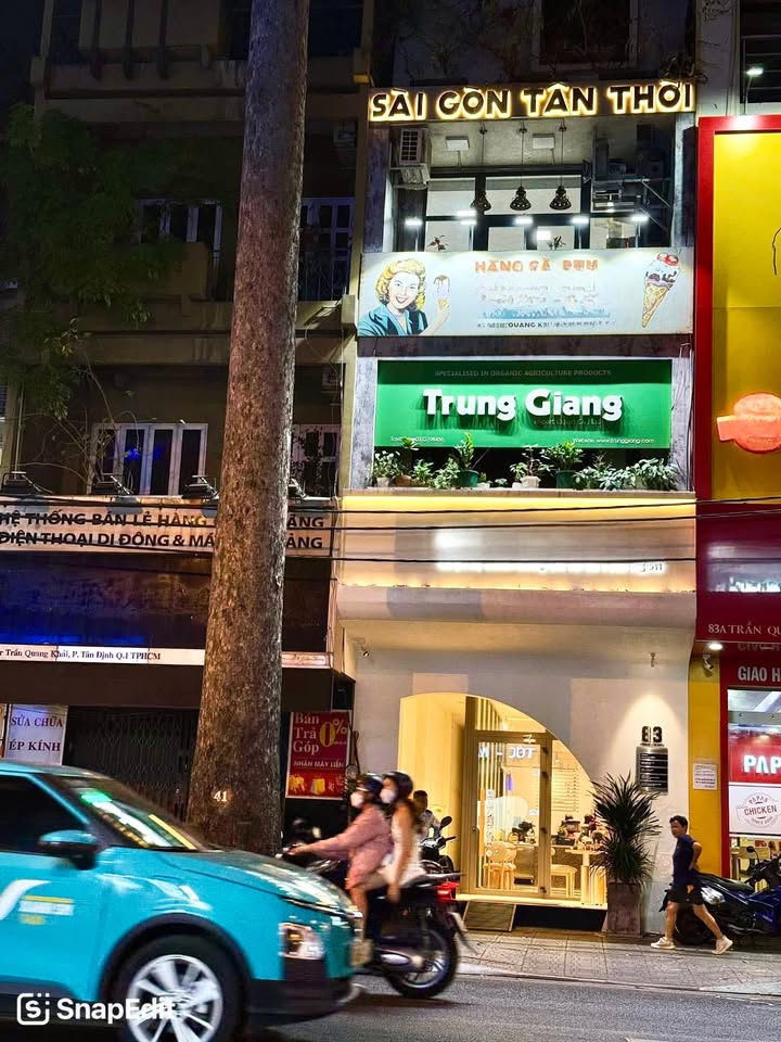 Cho thuê mặt tiền Trần Quang Khải, Quận 1, 44m² - Kinh doanh sầm uất ngay trung tâm!