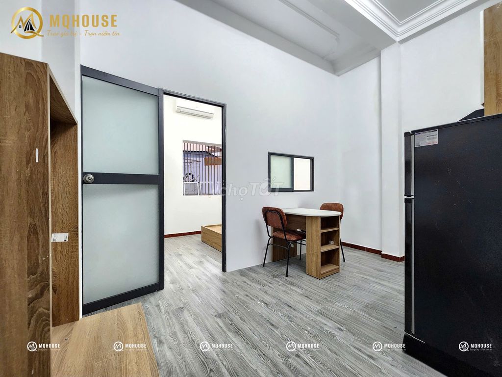 Căn hộ 1PN ban công giặt riêng tại chợ Hoàng Hoa Thám - Nhà mới 100%