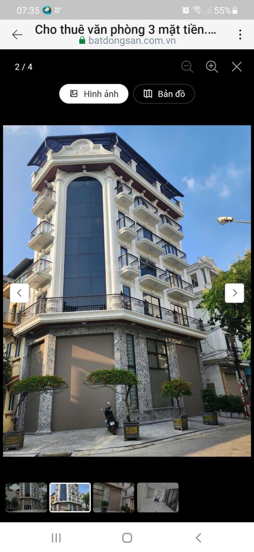 Cho thuê nhà 3 mặt tiền tại Tam Trinh, Hoàng Mai, 240m² - Giá 38 triệu/tháng