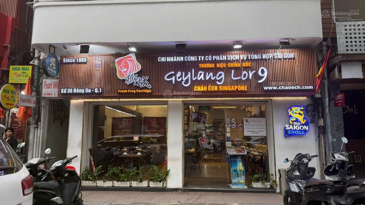 Mặt bằng tầng trệt Đường Đông Du, Quận 1, DT 108.8m² - Vị trí kim cương cho thuê kinh doanh