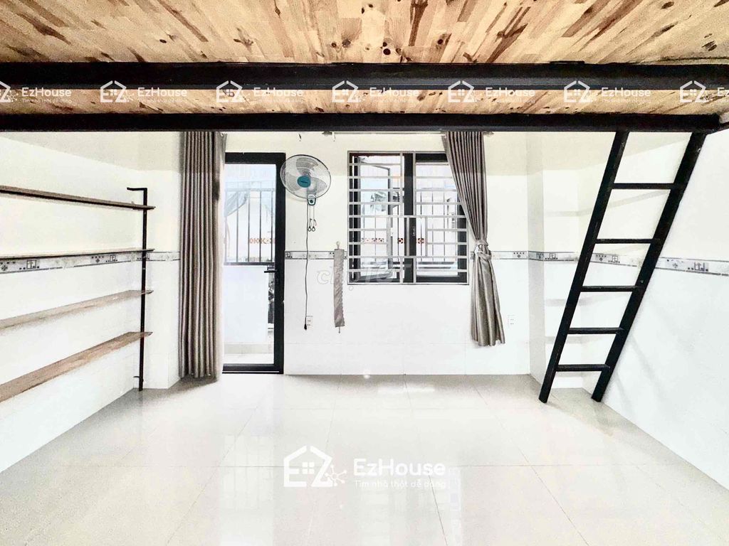 Gác cho thuê Phạm Đăng Giảng 30m² giá 3.7 triệu - Không chung chủ, ban công thoáng mát!