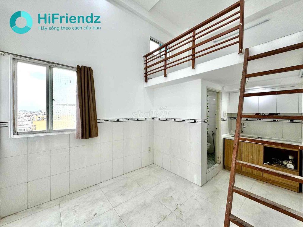Cho thuê phòng gác cao 32m² tại Âu Dương Lân, Quận 8 – Siêu xinh, tiện nghi đầy đủ!