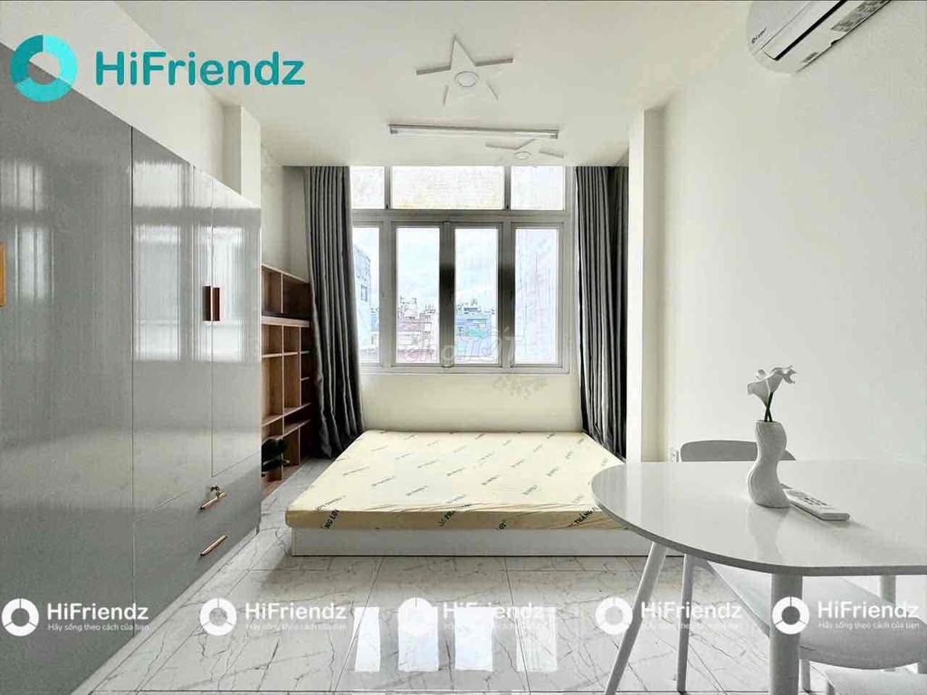 Studio full nội thất Trần Văn Đang 25m² giá 5 triệu - Giờ giấc tự do, an ninh 24/7!