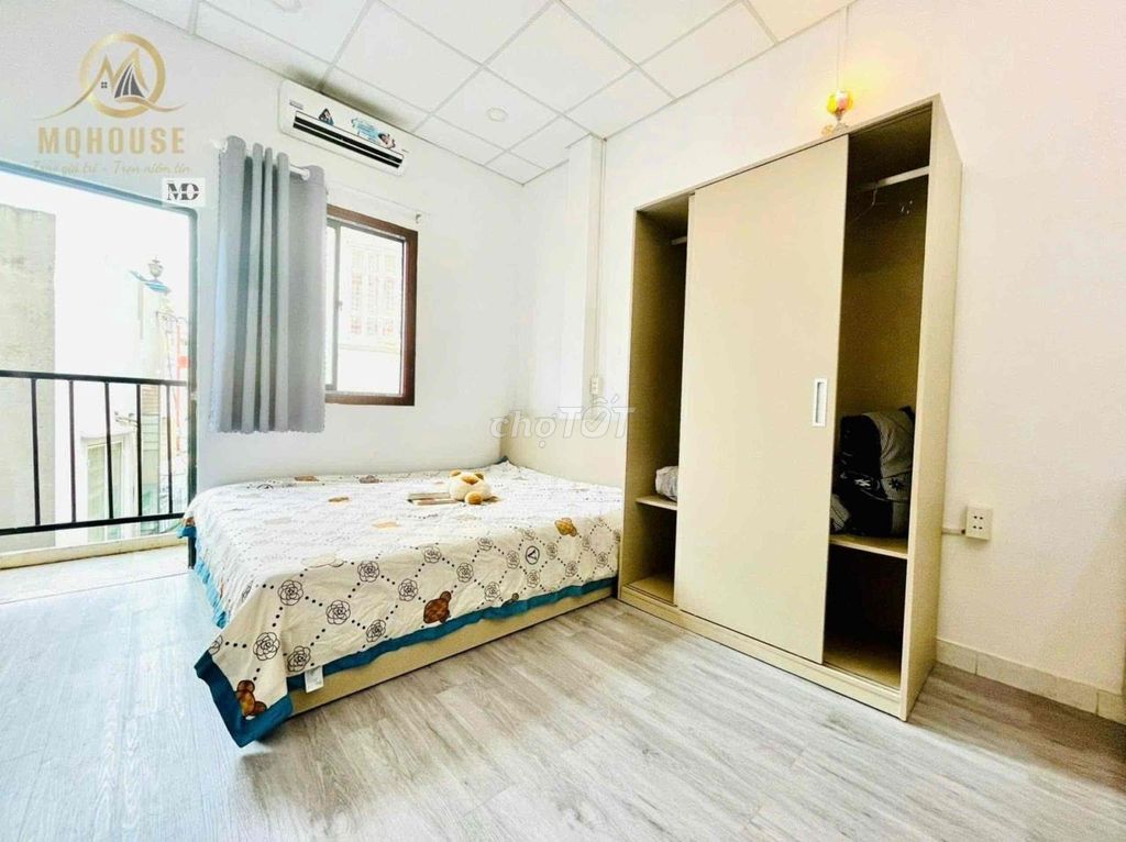 Phòng cho thuê cao cấp Quận 1 - 25m² chỉ 5.5 triệu - Gần chợ Bến Thành!