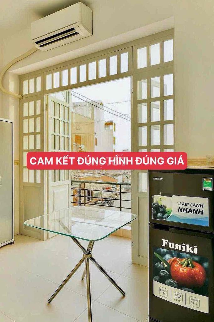 Căn hộ cho thuê tại Bình Thạnh 36m² giá 4.9 triệu - Trống sẵn vào ở ngay!
