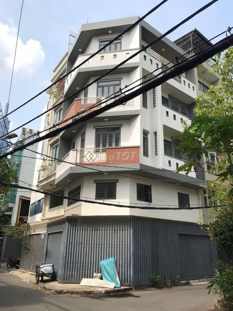 Nhà góc 2 mặt hẻm Tân Cảng, Bình Thạnh 48.8m² giá 10.6 tỷ - Vị trí đắc địa, tiện kinh doanh!