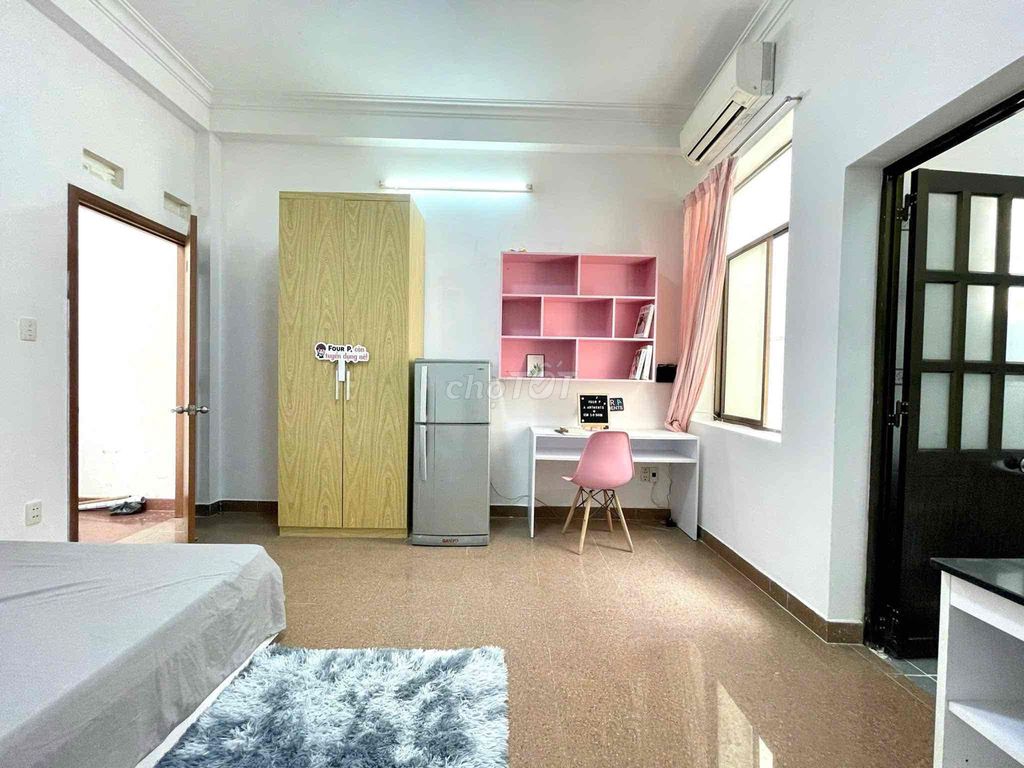 Studio cho thuê Nguyễn Văn Thương, Bình Thạnh 25m² - Full nội thất, cửa sổ trời đón nắng!