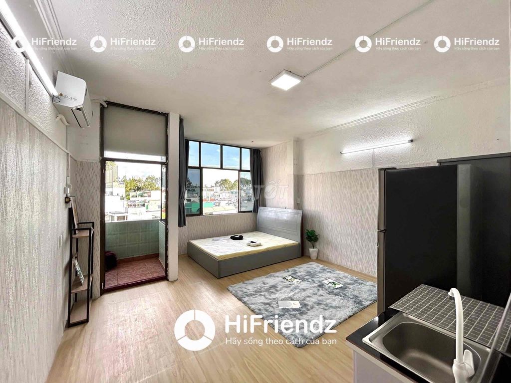 Căn hộ dịch vụ Lãnh Binh Thăng Q11 35m² giá chỉ 5.7 triệu - Full nội thất sang trọng!