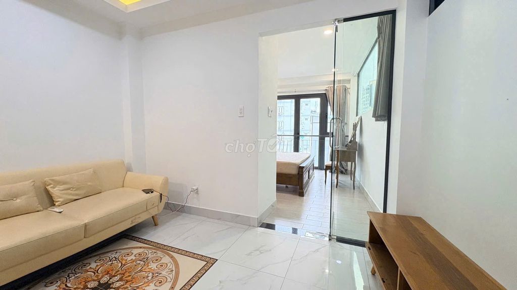 Căn Hộ Tách Bếp 40m² giá 10.5 triệu - Full nội thất máy giặt riêng tại Bùi Viện