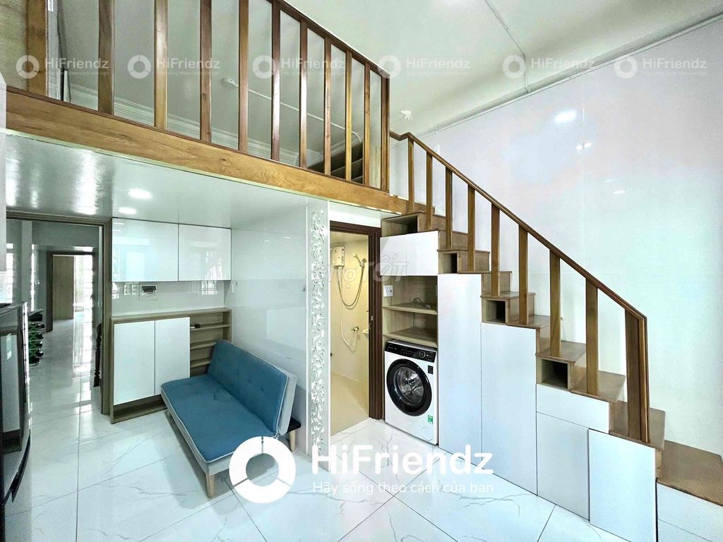 Căn hộ Duplex ban công mới 100% full nội thất Q6 giá 6.2 triệu - Tiện nghi sang trọng, an ninh 24/7!