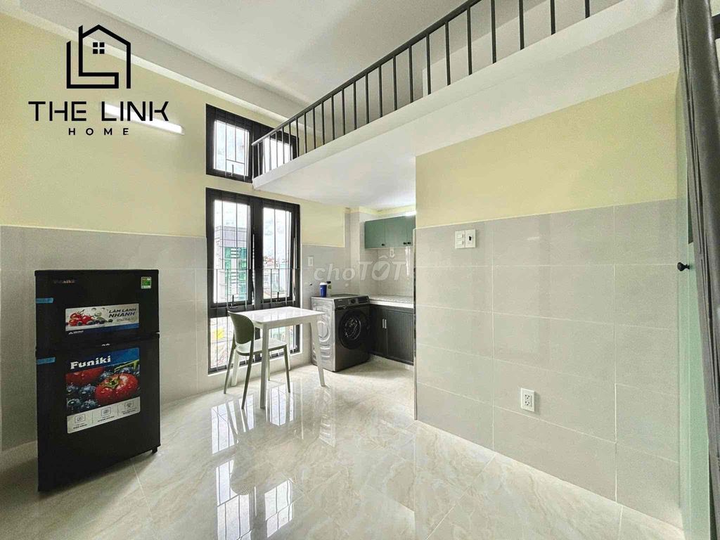 Phòng cho thuê Duplex 30m² giá 5.5 triệu - Gần HUTECH, tiện nghi đầy đủ!