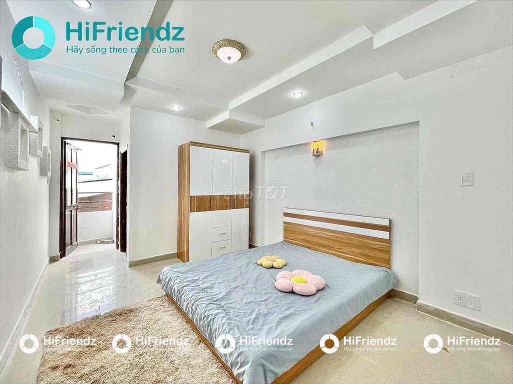 Phòng cho thuê Tân Bình 35m² giá 4.5 triệu - Ban công thoáng mát, full nội thất!