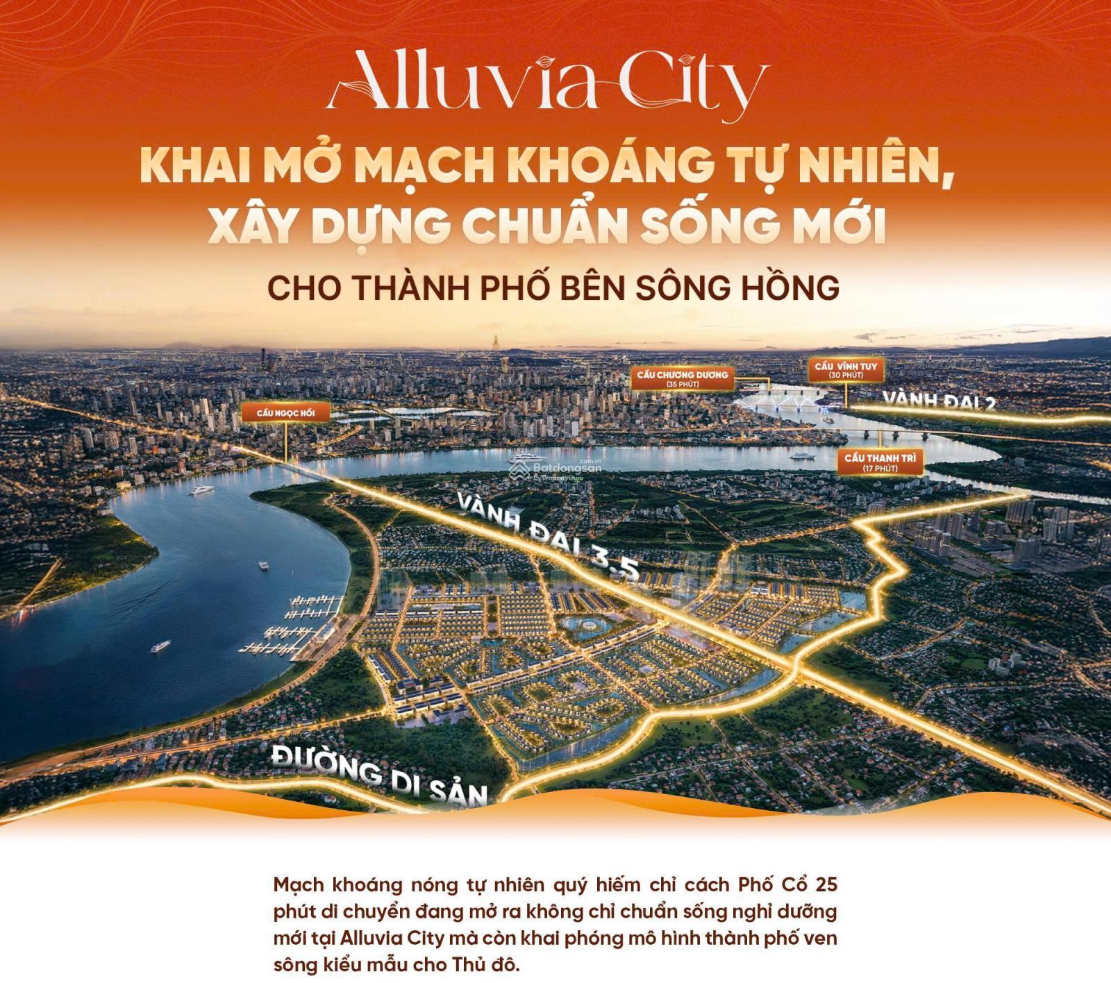 Bán gấp! Biệt thự ven sông Alluvia City 200m² giá 24.2 tỷ - Cuộc sống thượng lưu đẳng cấp!