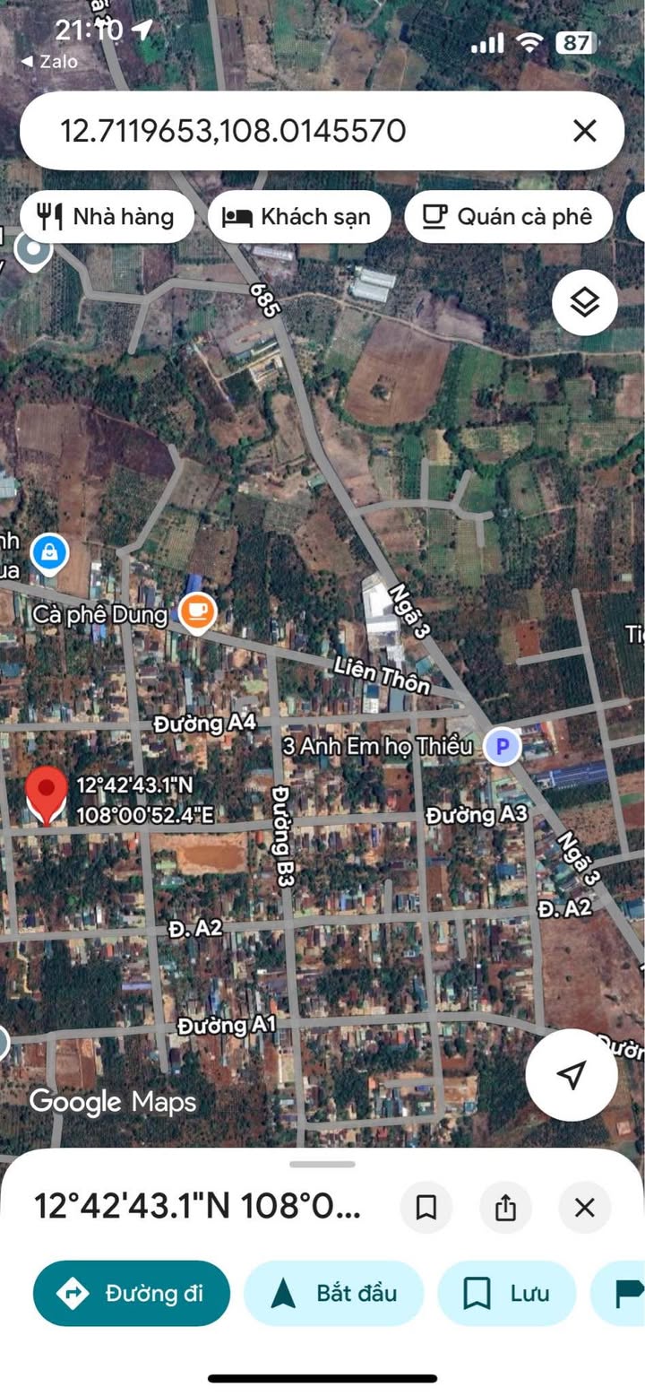 Đất thổ cư mặt tiền đường A3, phường Cư Êbur - 150m² giá 1.49 tỷ, đầu tư sinh lời!