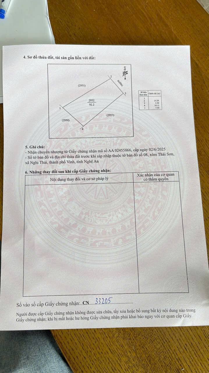 Đất Nền Nghi Thái 92m² - Nở Hậu, Gần Trường Học, Chợ, Giá Thỏa Thuận!