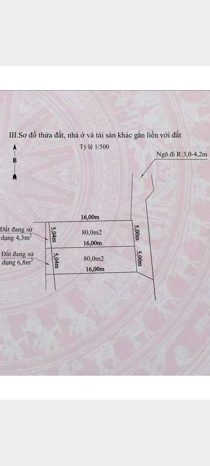 Đất Lập Lễ Thủy Nguyên 84,3m² giá 1.25 tỷ - Mặt tiền ô tô vào tận đất!