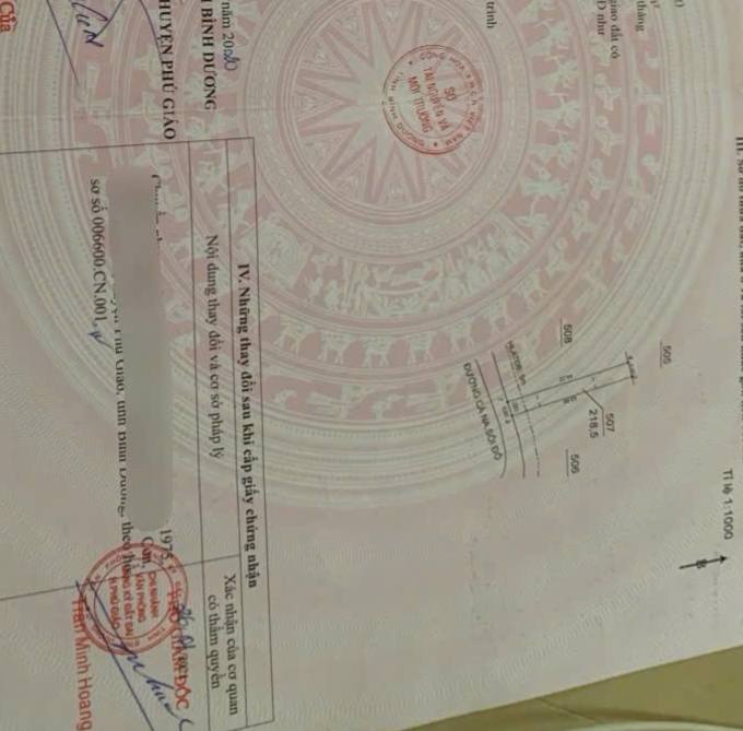 Đất nền An Bình Phú Giáo 218m² giá 530 triệu - Cơ hội đầu tư tuyệt vời!