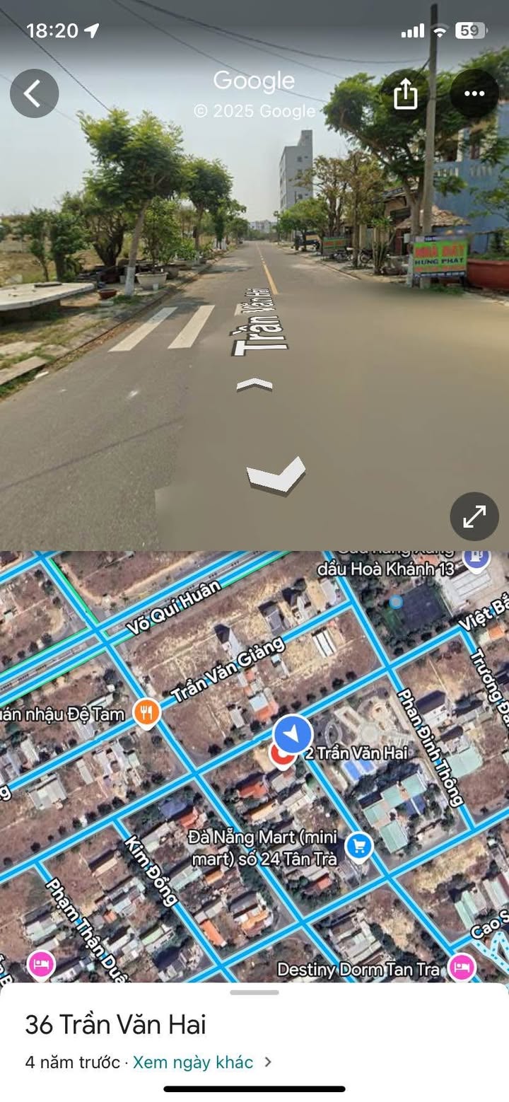 Bán đất đẹp đường Trần Văn Hai, Hòa Hải, 99.5m² - Sổ đỏ chính chủ, giá tốt!