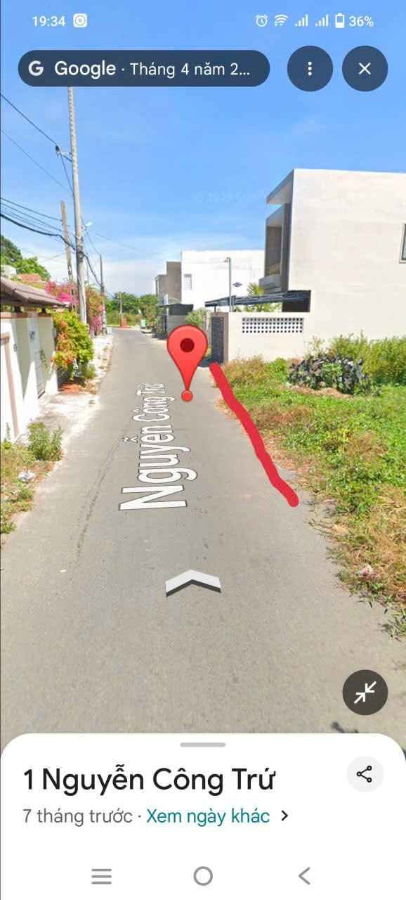 Đất nền mặt tiền đường Nguyễn Công Trứ, Long Điền, 125m² - Giá chỉ 2 tỷ, đầu tư sinh lời!