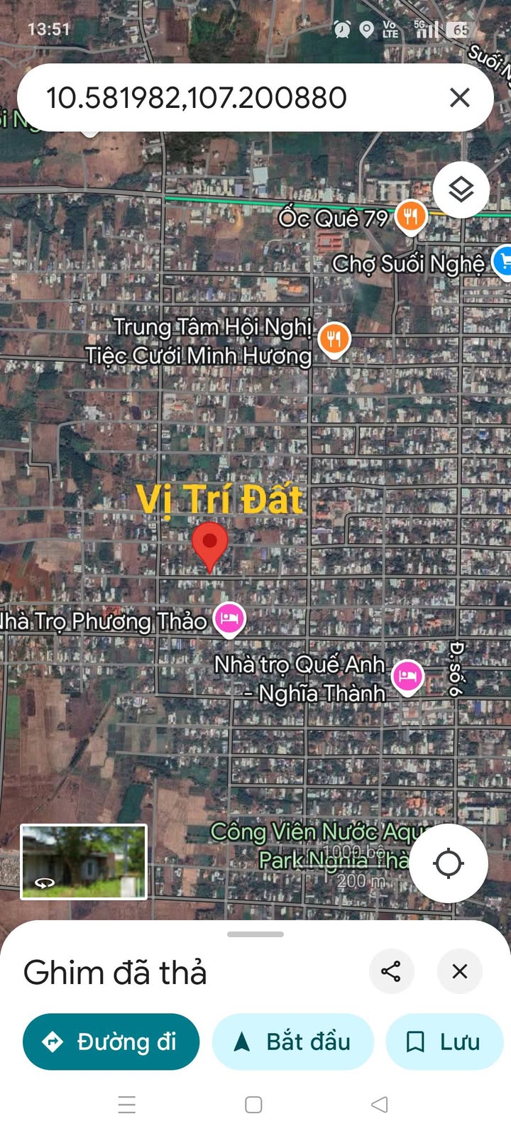 Đất nền Châu Đức 460m² giá 2.5 tỷ - Khu dân cư ổn định ngay mặt tiền