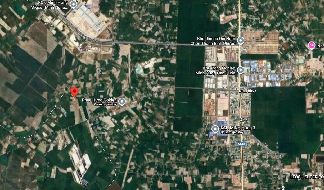 Đất vàng Chơn Thành 2500m² giá 950 triệu - Cơ hội đầu tư không thể bỏ lỡ!