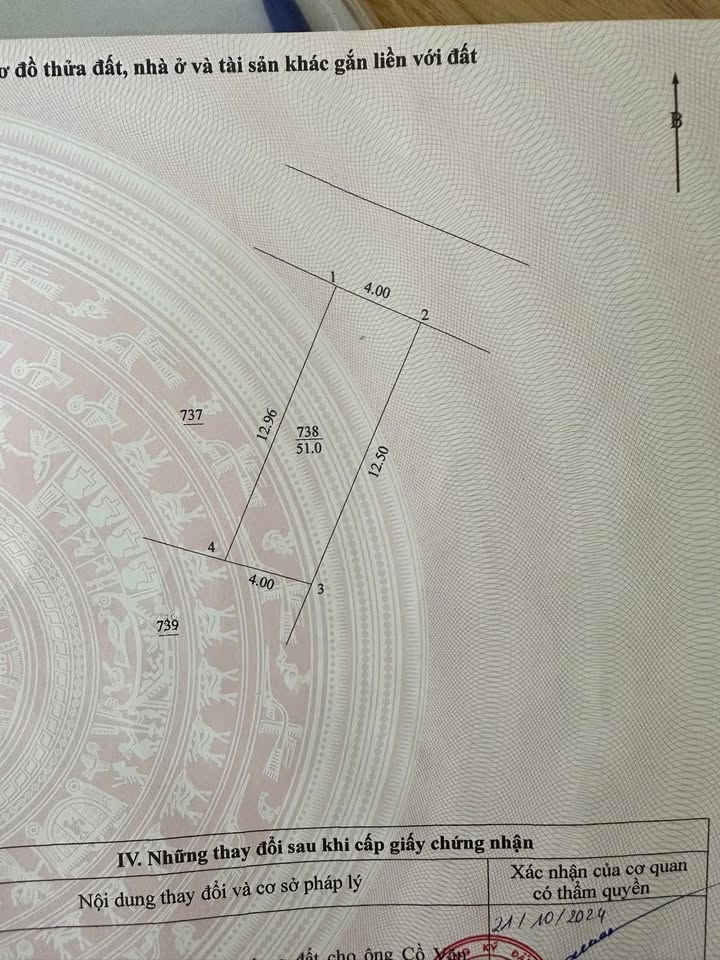 Đất thổ cư Phúc Hoà, Phúc Thọ 51m² giá 2 tỷ - Đường ô tô rộng rãi!