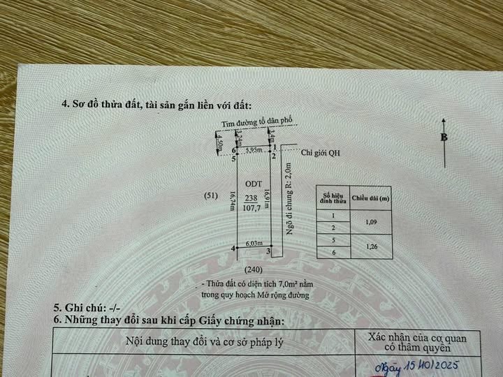 Đất nền 107m² tại Anh Dũng, Hải Phòng giá 3 tỷ - Sổ đỏ chính chủ, pháp lý rõ ràng!