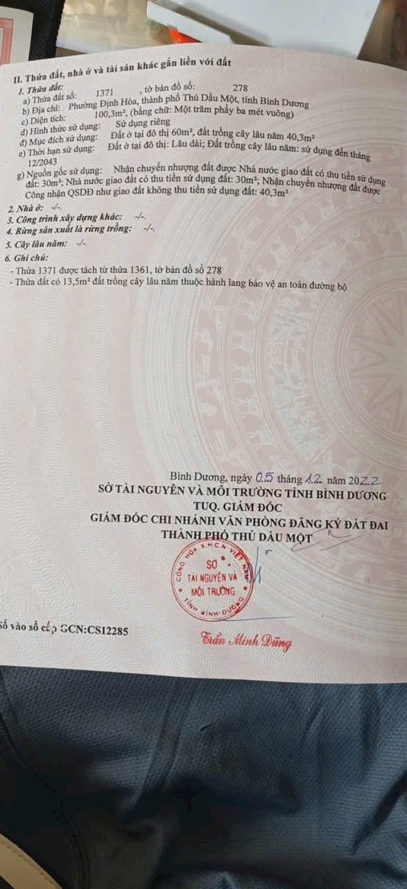 Đất mặt tiền đường DX84, phường Định Hòa, 100m² giá chỉ 2 tỷ - Cơ hội đầu tư tuyệt vời!