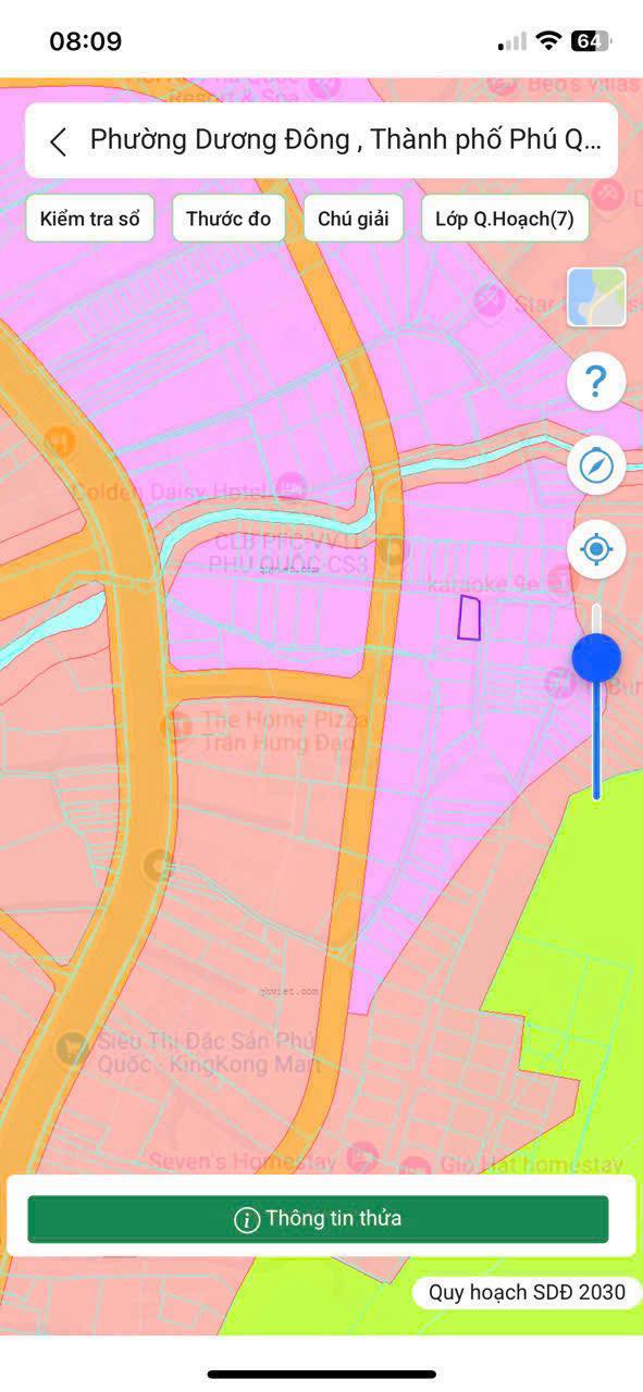 Đất nền lô góc 424m² đường Trần Hưng Đạo, Phú Quốc - View biển tuyệt đẹp!