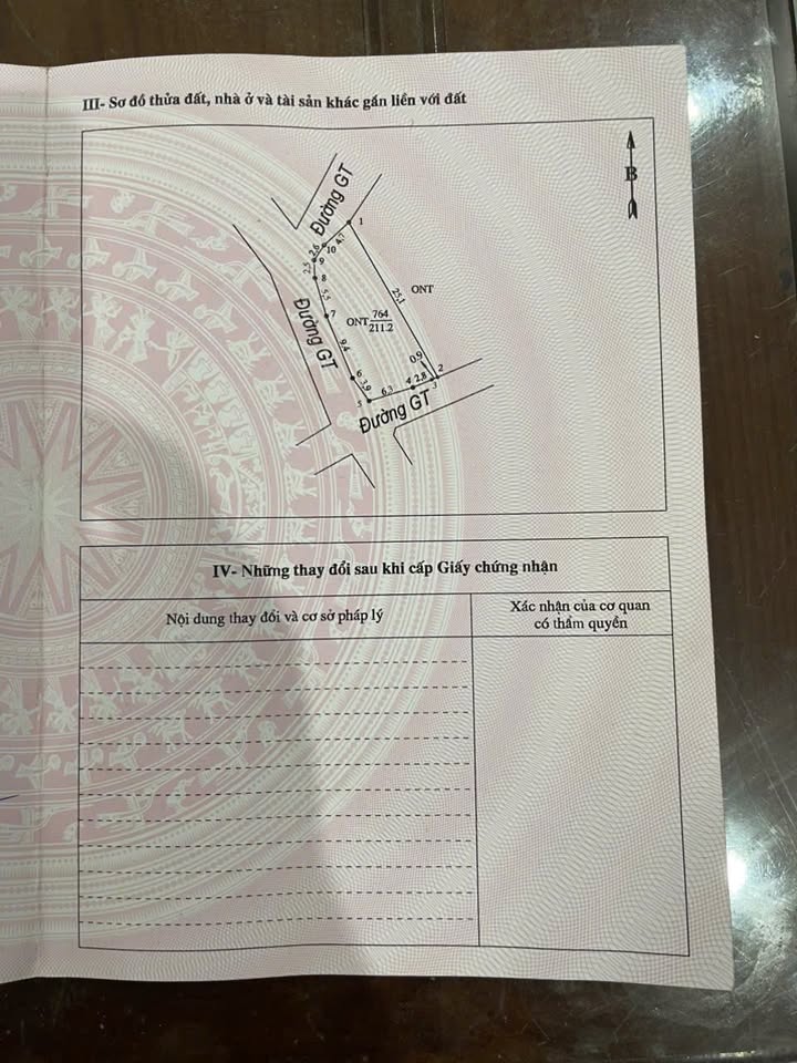 Lô đất đẹp xã Hoàng Xá – Thanh Thủy 211m² giá 2 tỷ - Đầu tư sinh lời hấp dẫn!