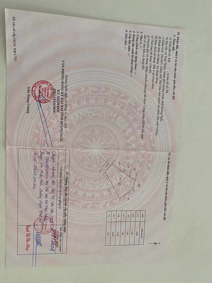 Đất nền Tịnh Khê, Quảng Ngãi 100m² giá 320 triệu - Sổ hồng chính chủ sẵn sàng giao dịch!