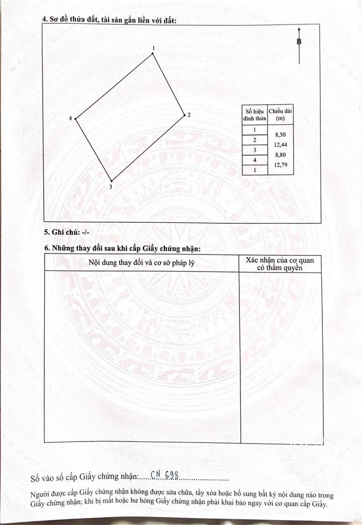 Đất nền Khu phố Chùa, Bằng An, Quế Võ 126m² - Mặt tiền rộng, vị trí đắc địa!