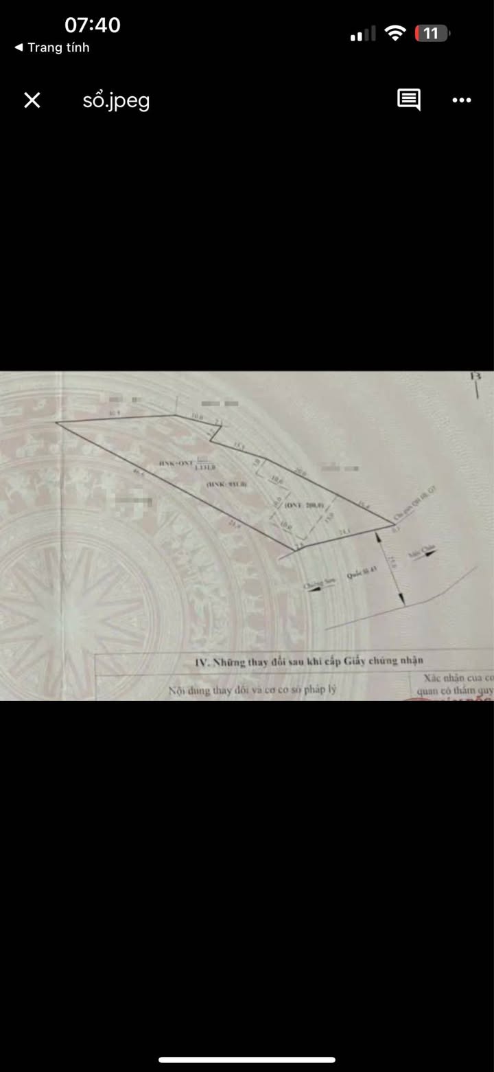 Đất mặt đường Quốc lộ 43 Mộc Châu 1131m² - Cơ hội đầu tư vàng!