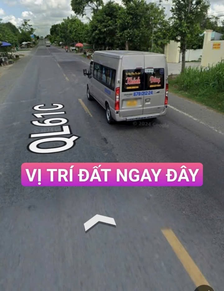 Đất mặt tiền Quốc lộ 61C 6150m², giá 18.45 tỷ - Cơ hội đầu tư tuyệt vời!