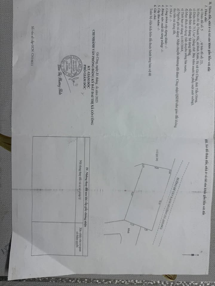 Đất ruộng 4000m² xã Bình Xuân, Gò Công - Giá chỉ 2 tỷ, thương lượng!