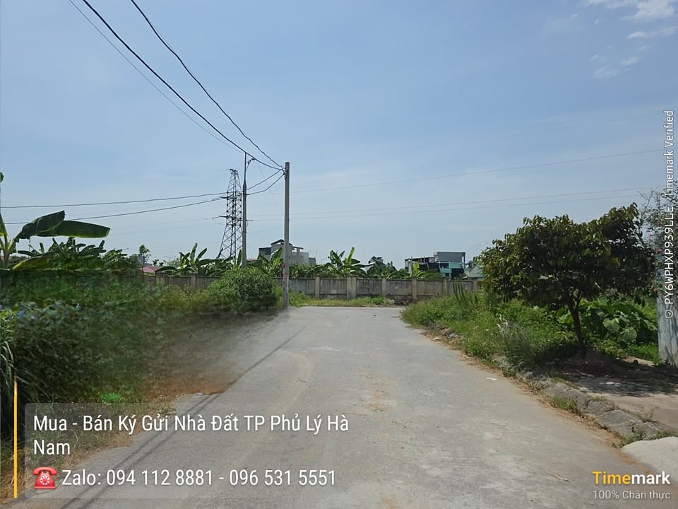 Lô đất 100m² tại thôn 5, phường Liêm Chính, TP Phủ Lý - Sổ đỏ chính chủ, giá thỏa thuận!