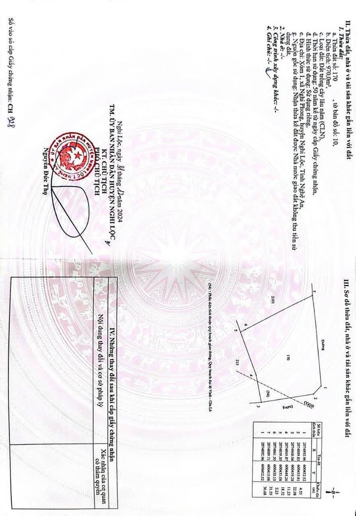 Đất nền Vinh Lộc 970m² giá 5.5 tỷ - Đường rộng ô tô tránh nhau thoải mái!