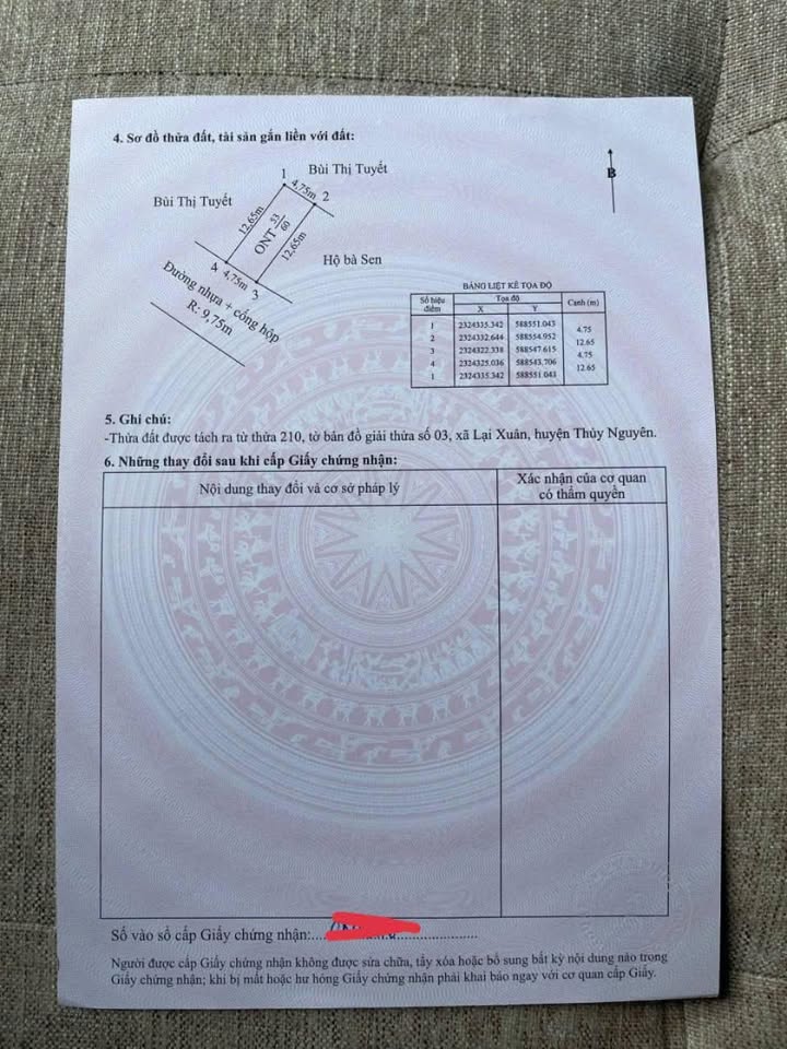 Đất nền Lại Xuân, Thủy Nguyên 60m² giá 1.44 tỷ - Đầu tư sinh lời cao!