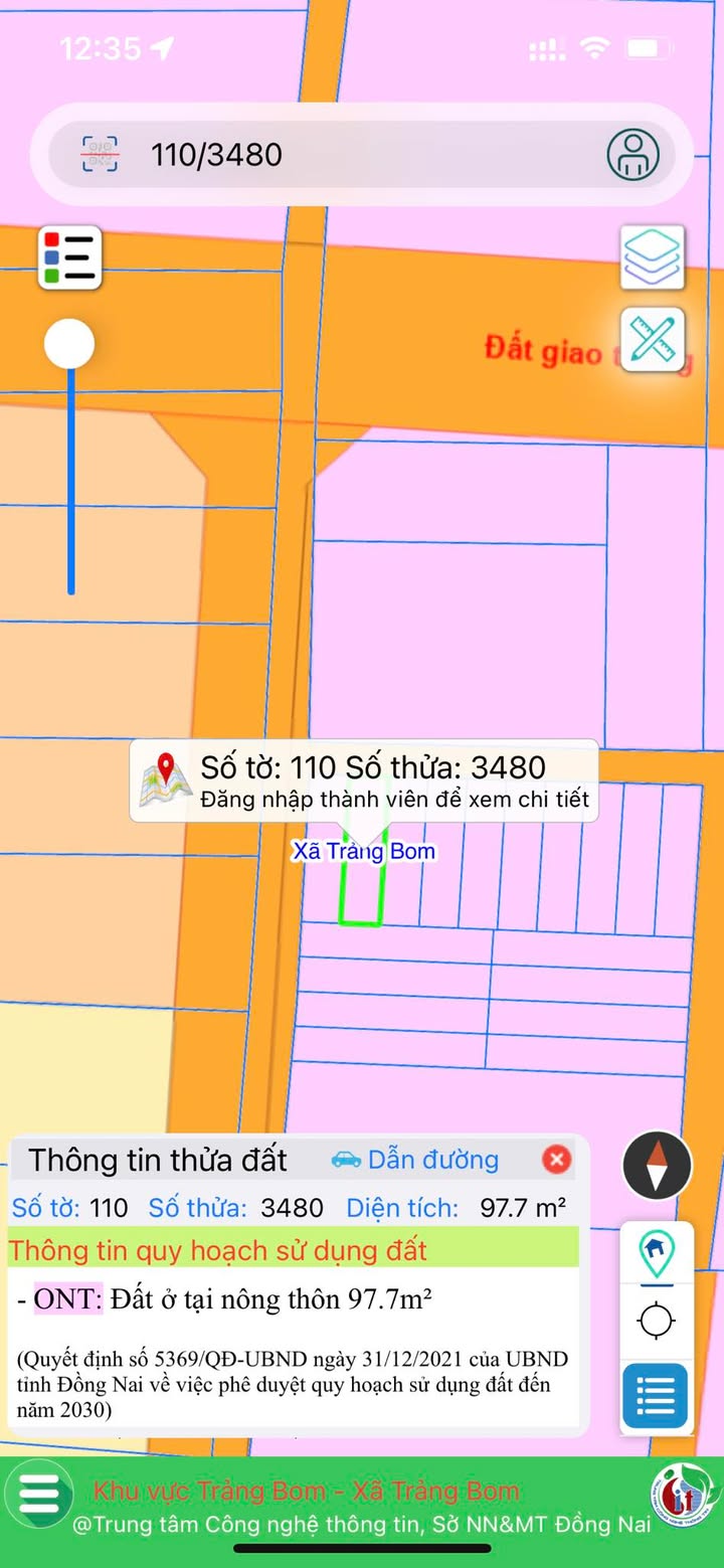 Đất nền Quảng Tiến Trảng Bom 99m² chỉ 910 triệu - Sổ đỏ chính chủ