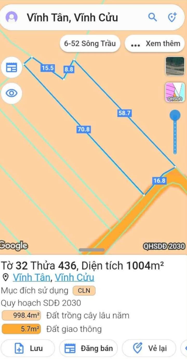 Đất nền Trảng Bom, Đồng Nai 360m² giá 830 triệu - Cơ hội đầu tư lý tưởng!