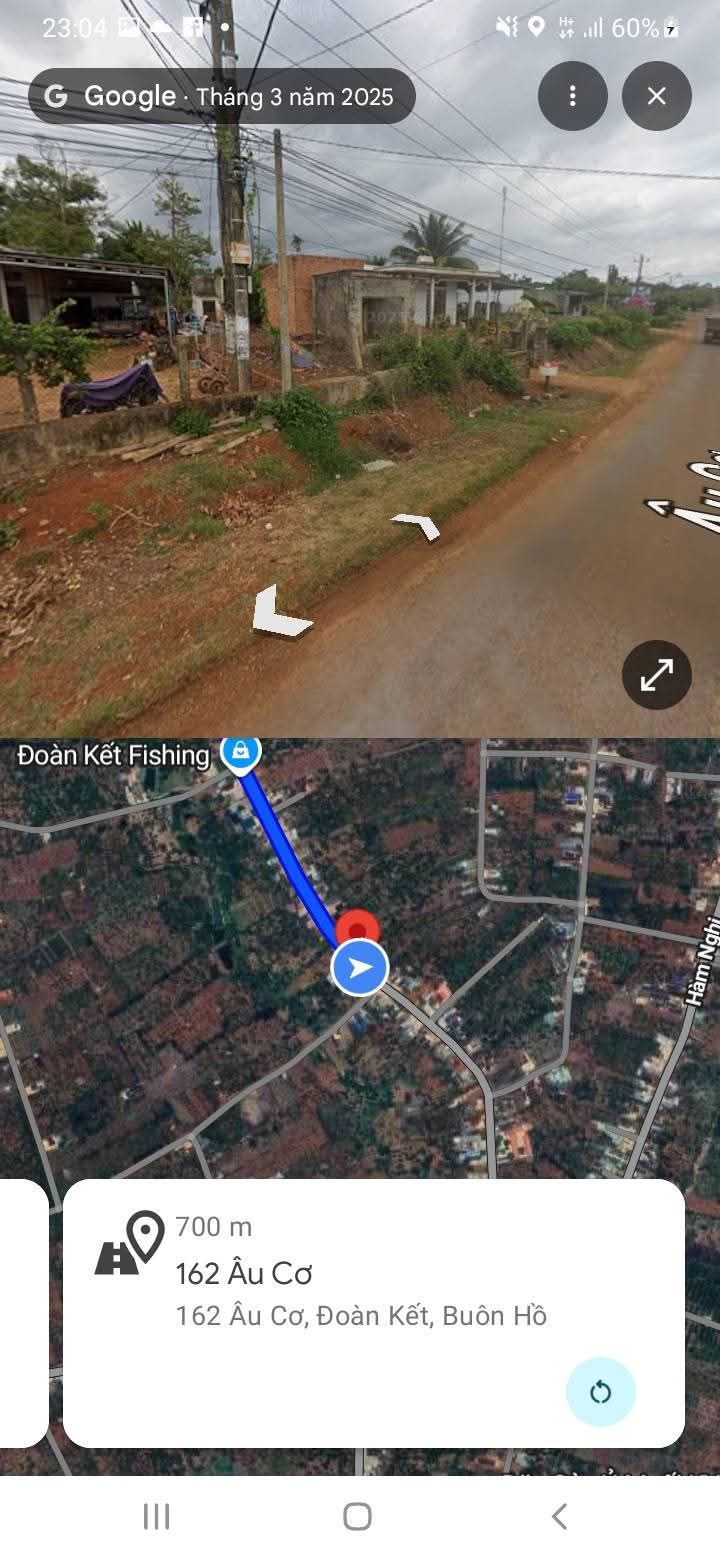 Đất nền chính chủ 250m² tại đường Âu Cơ, Buôn Hồ - Giá chỉ 1.65 tỷ