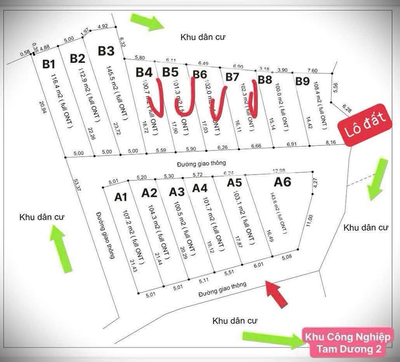 Đất thổ cư Tam Quan Tam Đảo 108m² giá 300 triệu - Cơ hội đầu tư hấp dẫn!