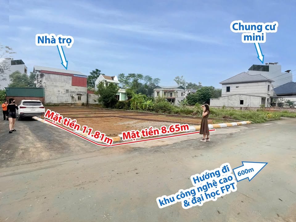 Đất nền Hòa Lạc Thạch Thất 98m² giá thương lượng - Đầu tư sinh lời cực cao!