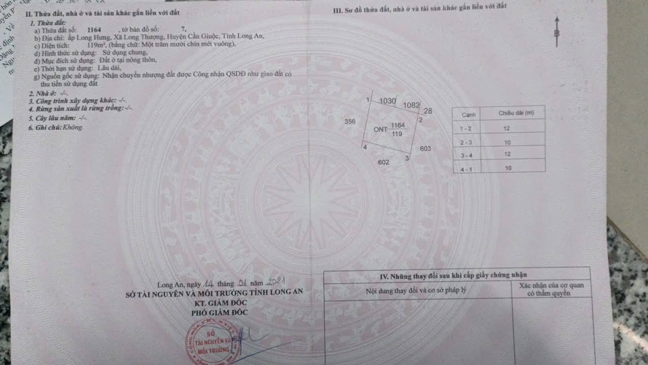 Nhà bán Cần Giuộc Long An 120m² giá 1.05 tỷ - Sổ chung, tiện nghi đầy đủ!