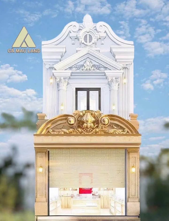 Nhà 2 tầng Khu đô thị Licogi Cà Mau 82.5m² giá 2 tỷ - Thiết kế Tân cổ điển sang trọng!