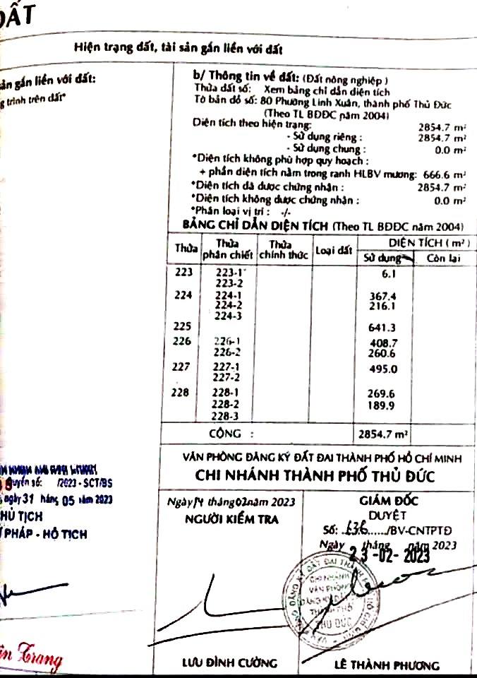 Đất nền Thủ Đức 6034m² giá 96.5 tỷ - Sổ đỏ chính chủ