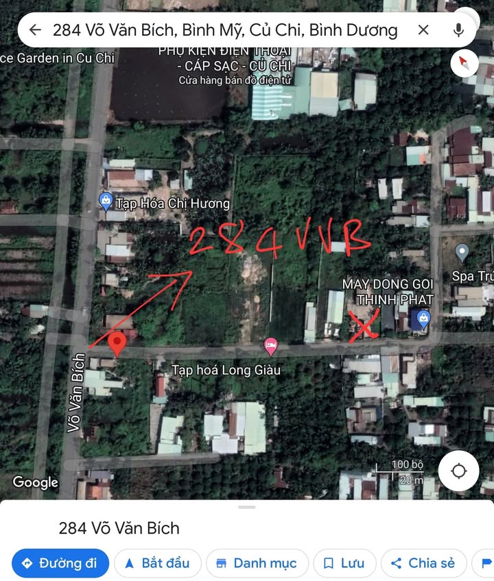 Nhà vườn cho thuê Hẻm 284 Võ Văn Bích, Củ Chi 817m² - Diện tích rộng, tiện nghi cho mọi nhu cầu!
