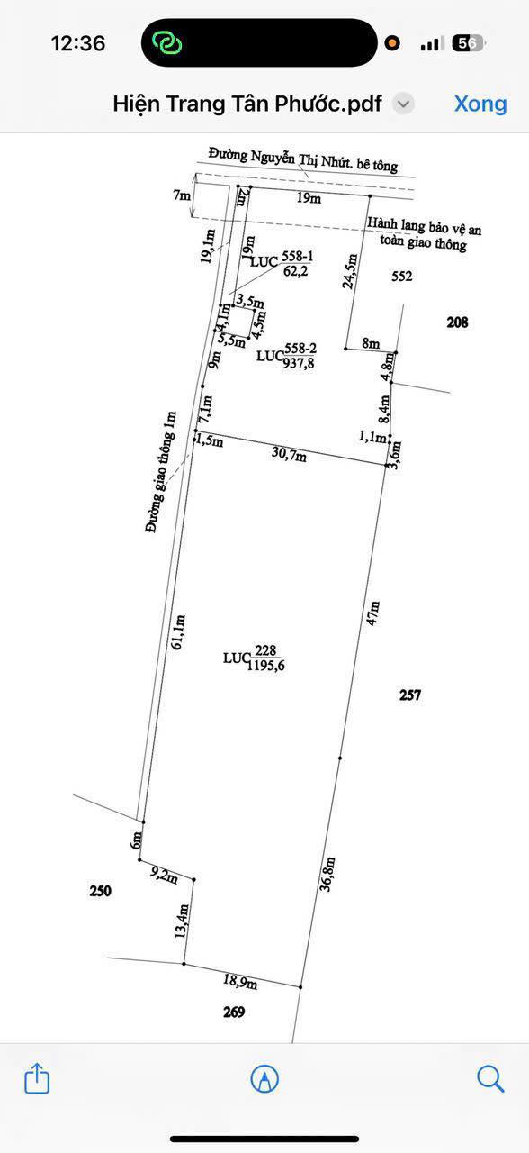 Đất nông nghiệp 3200m² tại Tân Phước Tây - Giá chỉ 1.12 tỷ - Đầu tư sinh lời ngay!